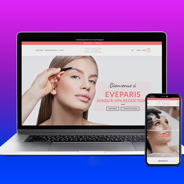 EveParis | Permanent Makeup Website